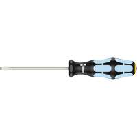 3335 Slotted Screwdriver, 4 mm, 7-25/32" L, Plastic Handle Waymarc Industries Inc