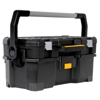 Tote with Power Tool Case, 12-13/16" W x 24 D x 11-3/16" H, Black TYP063 | Waymarc Industries Inc