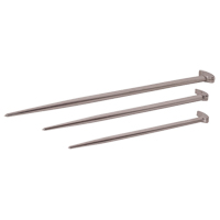 Rolling Head Pry Bar Set, 3 Pcs. Waymarc Industries Inc