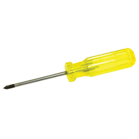 Phillips Screwdriver, #1, 6-3/4" L, Plastic Handle Waymarc Industries Inc