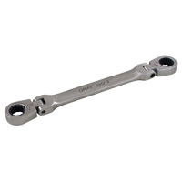 Cl&eacute; &agrave; cliquet polygonale double &agrave; t&ecirc;te flexible Waymarc Industries Inc