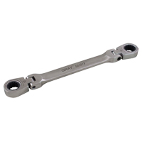Cl&eacute; &agrave; cliquet polygonale double &agrave; t&ecirc;te flexible Waymarc Industries Inc