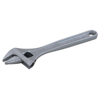Adjustable Wrench, 6" L, 1" Max Width, Plain Waymarc Industries Inc