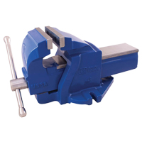 Ductile Iron Mechanics Bench Vise, 4" Jaw Width, 2" Throat Depth Waymarc Industries Inc