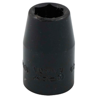 Socket, Impact, 10 mm, 3/8" Drive, 6 Points Waymarc Industries Inc
