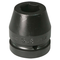 Socket, Impact, 22 mm, 1" Drive, 6 Points Waymarc Industries Inc
