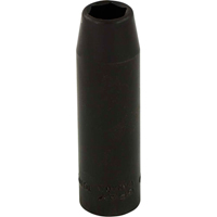 Socket, Impact, 10 mm, 3/8" Drive, 6 Points Waymarc Industries Inc