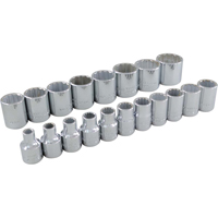 Jeu de douilles, 19 Mcx, Prise de 3/8" Waymarc Industries Inc