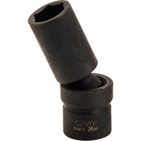 Universal Joint Socket , 10 mm, 1/2" Drive, 6 Points Waymarc Industries Inc