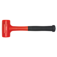 Polyurethane Dead Blow Hammer, 18 oz., Textured Grip, 11-3/10" L Waymarc Industries Inc