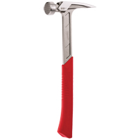 Milled Face Framing Hammer, 22 oz., Solid Steel Handle, 15" L TYX836 | Waymarc Industries Inc