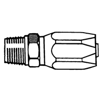Fittings - Reusable Hose Fittings, 1/2" Dia., Brass Waymarc Industries Inc