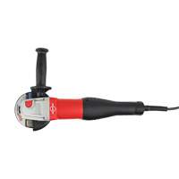 No-Lock Braking Small Angle Grinder, 4-1/2"/5", 120 V, 11 A, 12000 RPM Waymarc Industries Inc