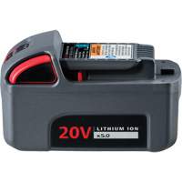 IQV20 High Capacity Battery, Lithium-Ion, 20 V, 5 Ah Waymarc Industries Inc