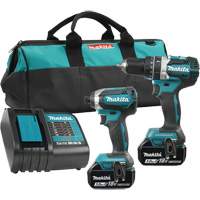 LXT&reg; 2-Tool Brushless Motor Combo Kit, 18 V Waymarc Industries Inc