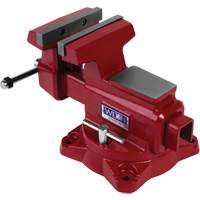 Utility HD Bench Vise, 6-1/2" Jaw Width, 4-1/4" Throat Depth Waymarc Industries Inc