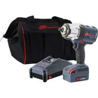 IQv20 High Torque Cordless Impact Wrench Kit, 20 V, 1/2" Socket Waymarc Industries Inc