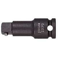 Ball Lock Socket Extension, Impact, 3/8" Drive, 1-3/8" L Waymarc Industries Inc