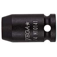 Magnetic Socket, Impact, 1/2", 1/4" Drive, 6 Points Waymarc Industries Inc