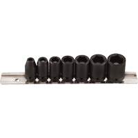 Magnetic Socket Set, 7 Pcs, Impact, 1/4" Drive Size Waymarc Industries Inc