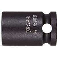 Magnetic Socket, Impact, 5/16", 3/8" Drive, 6 Points Waymarc Industries Inc
