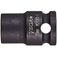 Thin Walled Socket, Impact, 8 mm, 3/8" Drive, 6 Points Waymarc Industries Inc