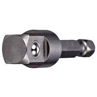 Adaptateur et rallonge, 1/4" Prise, Dimension m&acirc;le 3/8", Sph&eacute;rique, 4" lo Waymarc Industries Inc