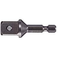 Adapter & Extension, 1/4" Drive Size, 1/2" Male Size, Pin, 2" L Waymarc Industries Inc