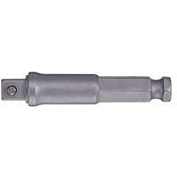 Adapter & Extension, 7/16" Drive Size, 1/2" Male Size, Pin, 3" L Waymarc Industries Inc