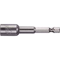 Nutsetter, 7 mm Tip, 1/4" Drive, 1-3/4" L, Magnetic Waymarc Industries Inc