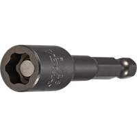 Tourne-&eacute;crou &agrave; lobes, Embout 1/4", Prise 1/4", 2-9/16" lo, Magn&eacute;tique Waymarc Industries Inc