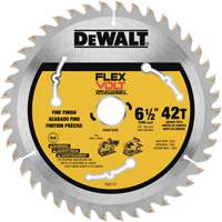 FlexVolt<sup>®</sup> TrackSaw™ Blade, 6-1/2", 42 Teeth, Wood Use UAI728 | Waymarc Industries Inc