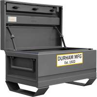 Jobsite Storage Box, 32" x 19" x 17-13/16", Steel, Grey Waymarc Industries Inc