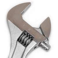 Adjustable Wrench - Boxed, 10" L, 1-5/16"/34 mm Max Width, Chrome Waymarc Industries Inc