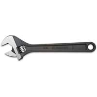 Adjustable Wrench - Boxed, 12" L, 1-1/2"/39 mm Max Width, Black Oxide Waymarc Industries Inc