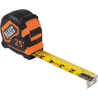 Tape Measure with Belt Clip, 25', 1/16" Graduations UAJ552 | Waymarc Industries Inc