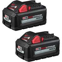 Redlithium High Output XC6.0 Battery Packs, Lithium-Ion, 18 V, 6 Ah Waymarc Industries Inc