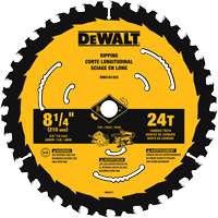 Circular Saw Blade, 8-1/4", 24 Teeth, Wood Use UAJ625 | Waymarc Industries Inc
