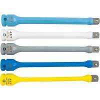 JTLE-5S Torque Limiting Impact Extension Set, 1/2" Drive, 65 ft-lbs./80 ft-lbs./100 ft-lbs./120 ft-lbs./140 ft-lbs. Torque, Multiple Waymarc Industries Inc