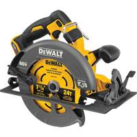FlexVolt<sup>®</sup> Max Brushless Circular Saw with Electric Brake (Tool Only), 7-1/4", 60 V UAK208 | Waymarc Industries Inc