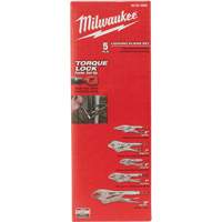 Torque Lock Locking Pliers Kit, 5 Pieces Waymarc Industries Inc