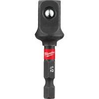 Adaptateur de douille &agrave; chocs Shockwave, 1/4" Prise, Dimension m&acirc;le 1/2", Sph&eacute;rique, 2" lo Waymarc Industries Inc
