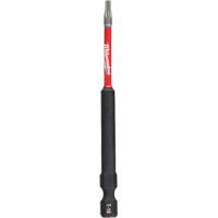 Embout de tournevis Shockwave Impact Duty, Torx, Embout T-10, Prise 1/4", Longueur 3-1/2" Waymarc Industries Inc