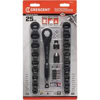 Ensemble d'outils pour m&eacute;canicien, 25 Mcx, Prise de 3/8" Waymarc Industries Inc
