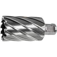 Fraise annulaire DRILLCO, Diam&egrave;tre de 7/16", Acier rapide, Profondeur de la coupe de 1", Tige 3/4" Waymarc Industries Inc
