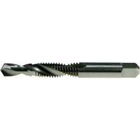 Taraud et foret combin&eacute; DRILLCO, 1/2", Acier rapide, Pointe de 118° Waymarc Industries Inc