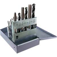 Drillco<sup>®</sup> UNC Tap & Drill Set, 18 Pieces UAL755 | Waymarc Industries Inc