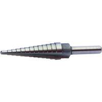 Drillco<sup>®</sup> Multi-Step Drill Bit, 1/8" - 1/2" , High Speed Steel UAP156 | Waymarc Industries Inc