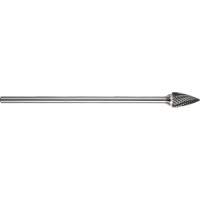 DRILLCO Double Cut Flame Shaped Burr, SG-1L6 Waymarc Industries Inc