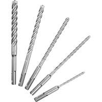 MX4 4-Cutter Rotary Hammer Drill Bit Kit, 5 Pieces, Carbide Waymarc Industries Inc